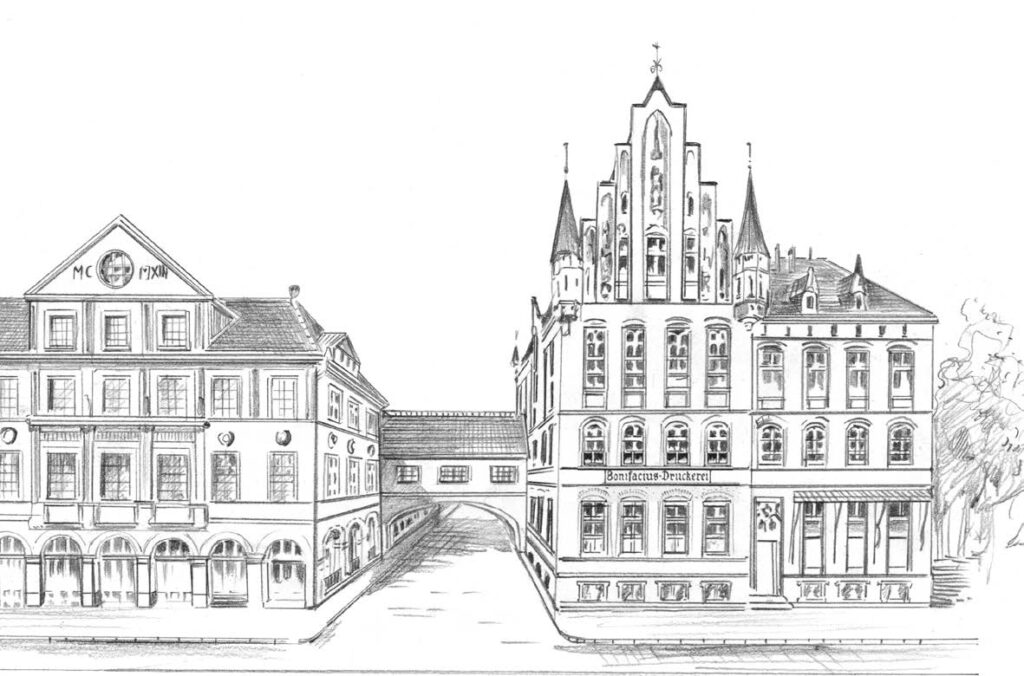 Zeichnung_Druckereigebäude